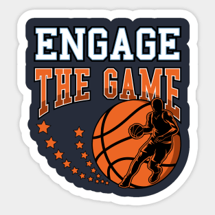 Basketball Sport | ENGAGE THE GAME Sticker